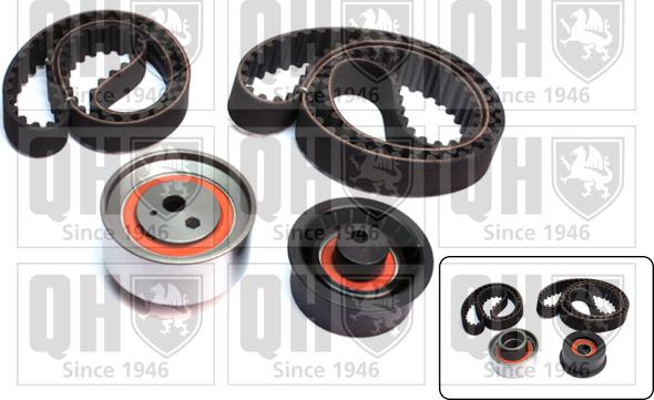 Quinton Hazell QBK256 - Timing Belt Set autospares.lv