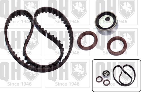 Quinton Hazell QBK239P - Timing Belt Set autospares.lv