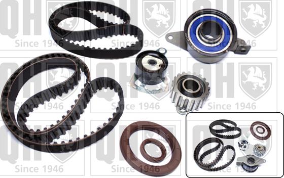 Quinton Hazell QBK235P - Timing Belt Set autospares.lv