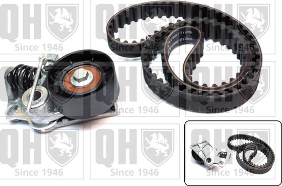 Quinton Hazell QBK739 - Timing Belt Set autospares.lv