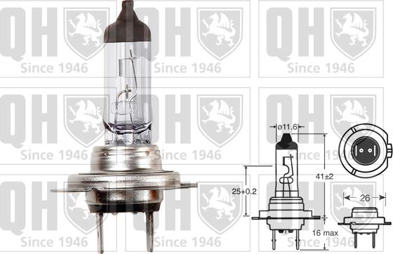 Quinton Hazell QBL477 - Bulb autospares.lv