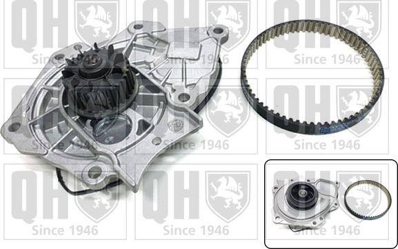 Quinton Hazell QBPK9169 - Water Pump & Timing Belt Set autospares.lv