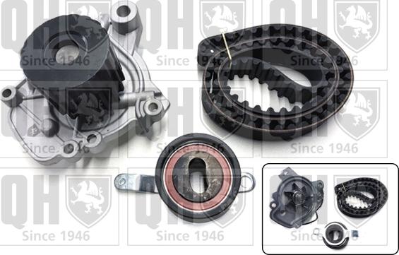 Quinton Hazell QBPK4651 - Water Pump & Timing Belt Set autospares.lv