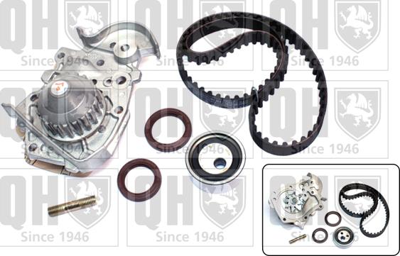 Quinton Hazell QBPK5590 - Water Pump & Timing Belt Set autospares.lv