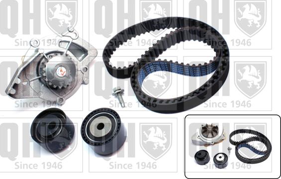 Quinton Hazell QBPK5860 - Water Pump & Timing Belt Set autospares.lv