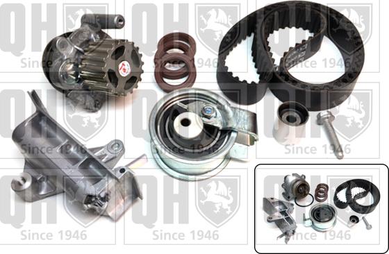 Quinton Hazell QBPK5830 - Water Pump & Timing Belt Set autospares.lv