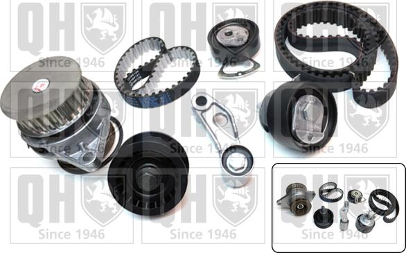 Quinton Hazell QBPK5821 - Water Pump & Timing Belt Set autospares.lv