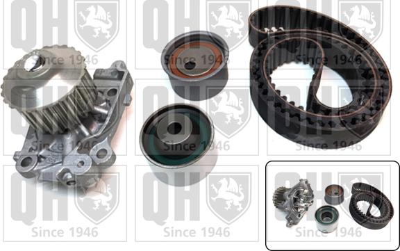 Quinton Hazell QBPK5380 - Water Pump & Timing Belt Set autospares.lv