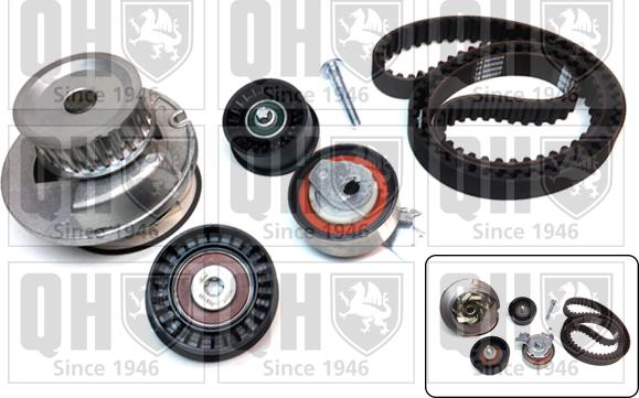 Quinton Hazell QBPK5791 - Water Pump & Timing Belt Set autospares.lv