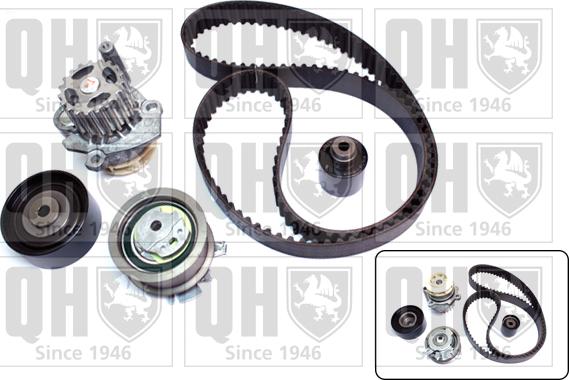 Quinton Hazell QBPK6951 - Water Pump & Timing Belt Set autospares.lv