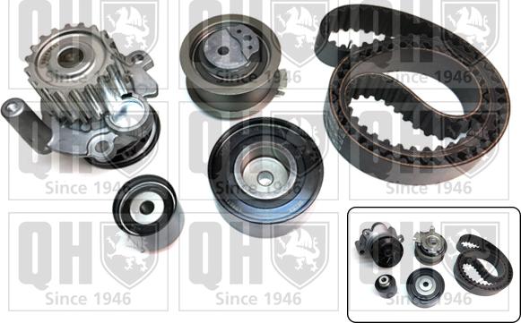 Quinton Hazell QBPK6953 - Water Pump & Timing Belt Set autospares.lv