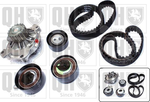 Quinton Hazell QBPK6511 - Water Pump & Timing Belt Set autospares.lv