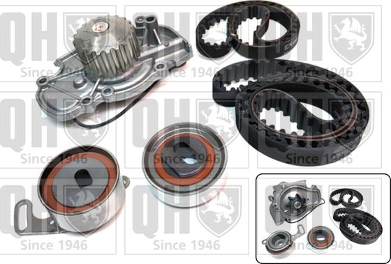 Quinton Hazell QBPK6120 - Water Pump & Timing Belt Set autospares.lv