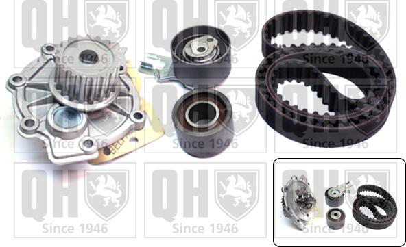 Quinton Hazell QBPK6850 - Water Pump & Timing Belt Set autospares.lv