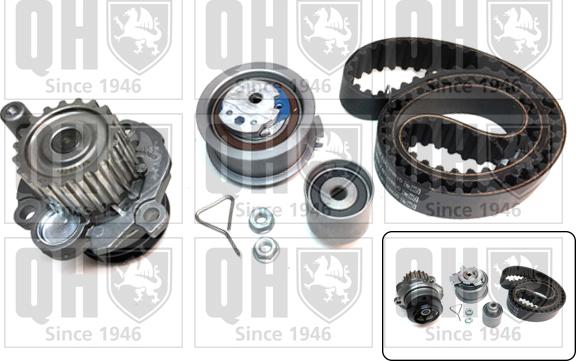 Quinton Hazell QBPK6254 - Water Pump & Timing Belt Set autospares.lv