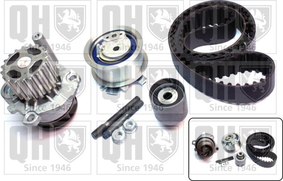 Quinton Hazell QBPK6251 - Water Pump & Timing Belt Set autospares.lv