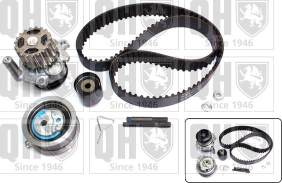 Quinton Hazell QBPK6252 - Water Pump & Timing Belt Set autospares.lv