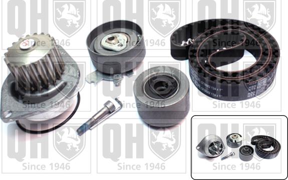 Quinton Hazell QBPK6790 - Water Pump & Timing Belt Set autospares.lv