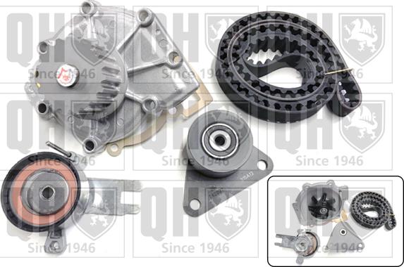 Quinton Hazell QBPK8010 - Water Pump & Timing Belt Set autospares.lv