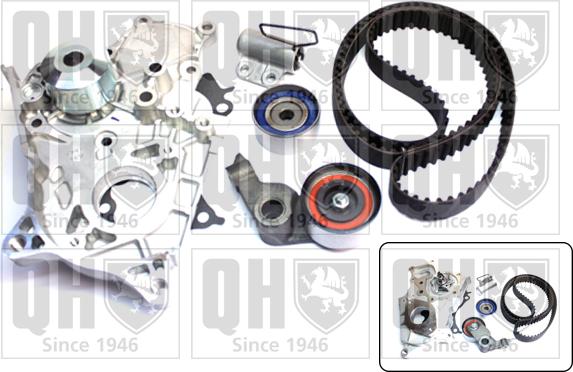 Quinton Hazell QBPK8020 - Water Pump & Timing Belt Set autospares.lv