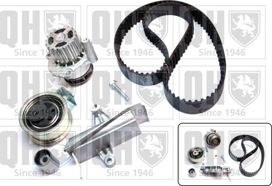 Quinton Hazell QBPK8140 - Water Pump & Timing Belt Set autospares.lv