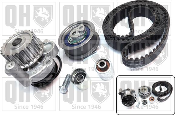 Quinton Hazell QBPK8820 - Water Pump & Timing Belt Set autospares.lv