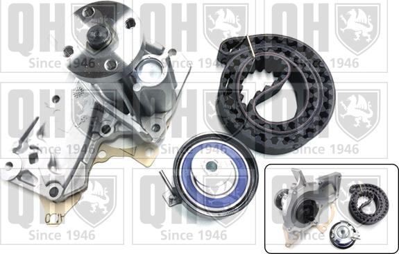 Quinton Hazell QBPK8790 - Water Pump & Timing Belt Set autospares.lv