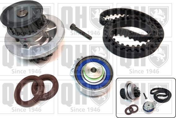 Quinton Hazell QBPK3310 - Water Pump & Timing Belt Set autospares.lv