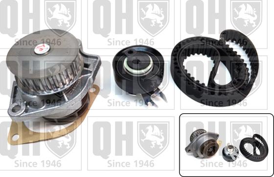 Quinton Hazell QBPK2911 - Water Pump & Timing Belt Set autospares.lv