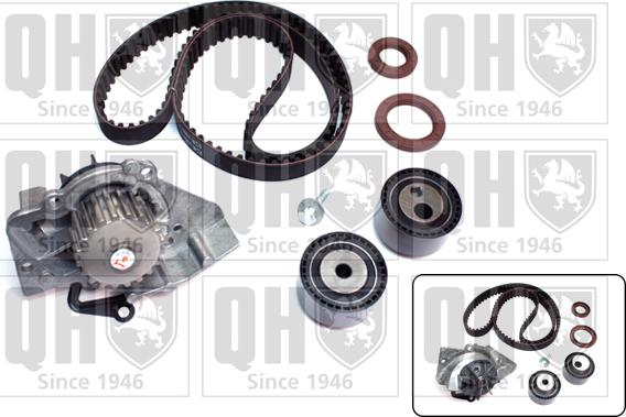 Quinton Hazell QBPK2440 - Water Pump & Timing Belt Set autospares.lv