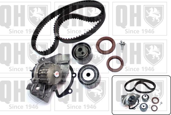 Quinton Hazell QBPK2450 - Water Pump & Timing Belt Set autospares.lv