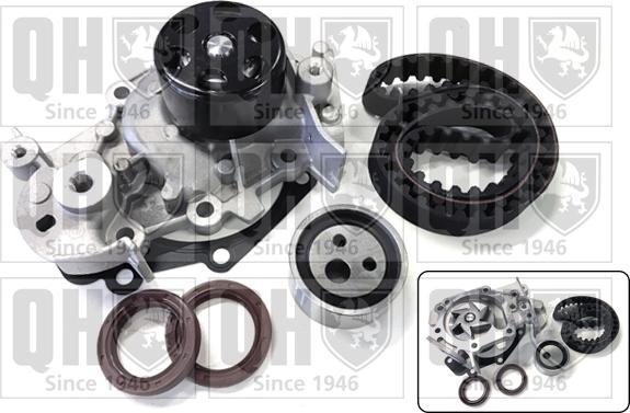 Quinton Hazell QBPK2392 - Water Pump & Timing Belt Set autospares.lv