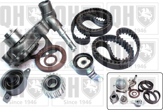 Quinton Hazell QBPK2350 - Water Pump & Timing Belt Set autospares.lv