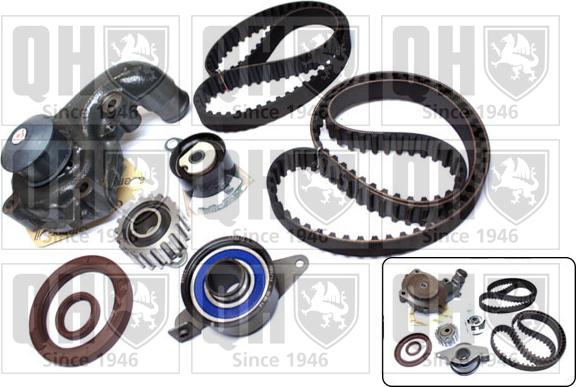 Quinton Hazell QBPK2351 - Water Pump & Timing Belt Set autospares.lv