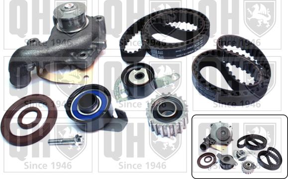 Quinton Hazell QBPK2352 - Water Pump & Timing Belt Set autospares.lv