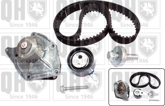 Quinton Hazell QBPK7641 - Water Pump & Timing Belt Set autospares.lv