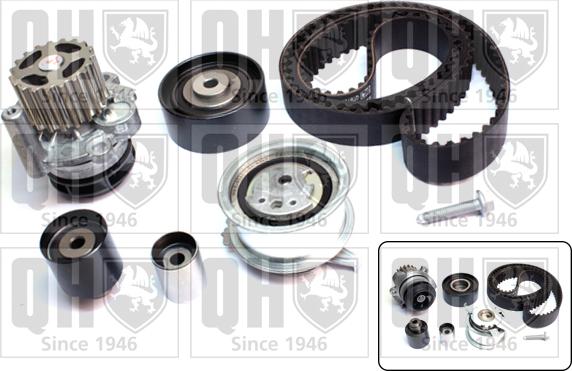 Quinton Hazell QBPK7660 - Water Pump & Timing Belt Set autospares.lv