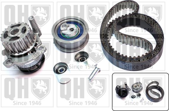 Quinton Hazell QBPK7080 - Water Pump & Timing Belt Set autospares.lv