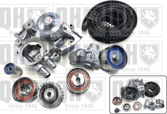 Quinton Hazell QBPK7720 - Water Pump & Timing Belt Set autospares.lv