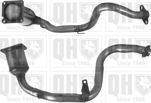 Quinton Hazell QCAT90905H - Catalytic Converter autospares.lv