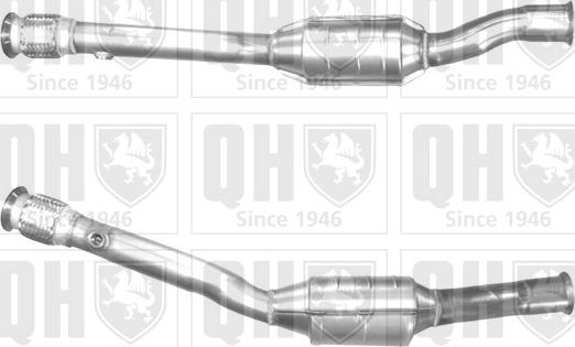 Quinton Hazell QCAT90493 - Catalytic Converter autospares.lv