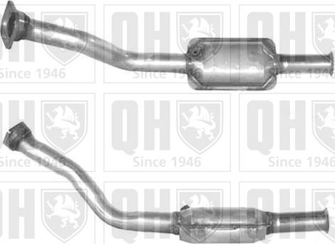 Quinton Hazell QCAT90466 - Catalytic Converter autospares.lv