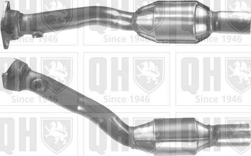 Quinton Hazell QCAT90686 - Catalytic Converter autospares.lv