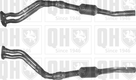 Quinton Hazell QCAT90626H - Catalytic Converter autospares.lv