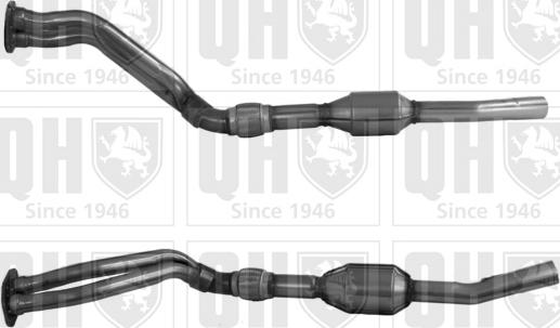 Quinton Hazell QCAT90626 - Catalytic Converter autospares.lv