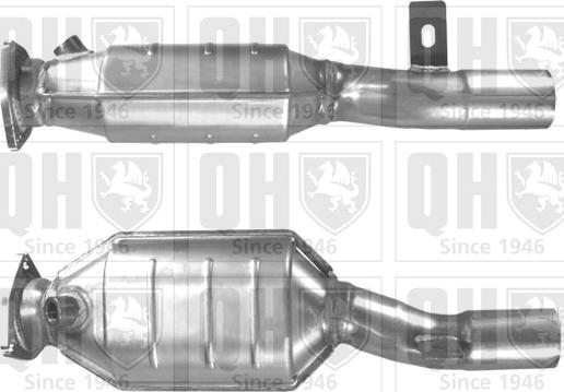 Quinton Hazell QCAT90096H - Catalytic Converter autospares.lv