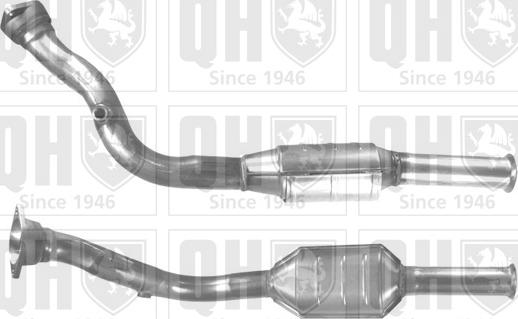 Quinton Hazell QCAT90022H - Catalytic Converter autospares.lv