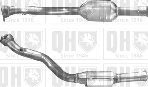 Quinton Hazell QCAT90166 - Catalytic Converter autospares.lv