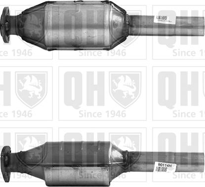 Quinton Hazell QCAT90114 - Catalytic Converter autospares.lv