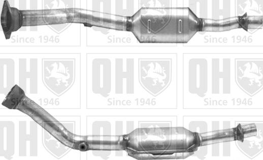 Quinton Hazell QCAT90173 - Catalytic Converter autospares.lv